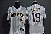 Brewers 19 Robin Yount White 2020 Nike Flexbase Jersey,baseball caps,new era cap wholesale,wholesale hats